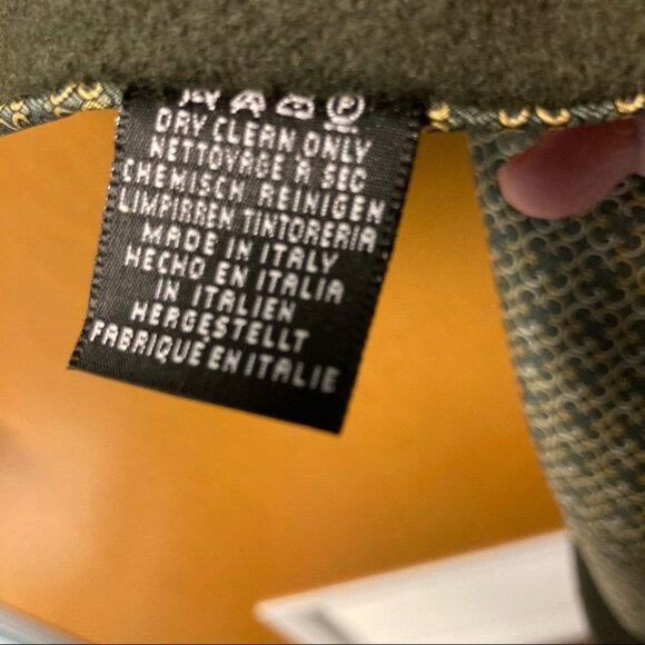 TIE-RACK Silk Cashmere Angelo Rosani Scarf Made in Italy - Picture 5 of 7